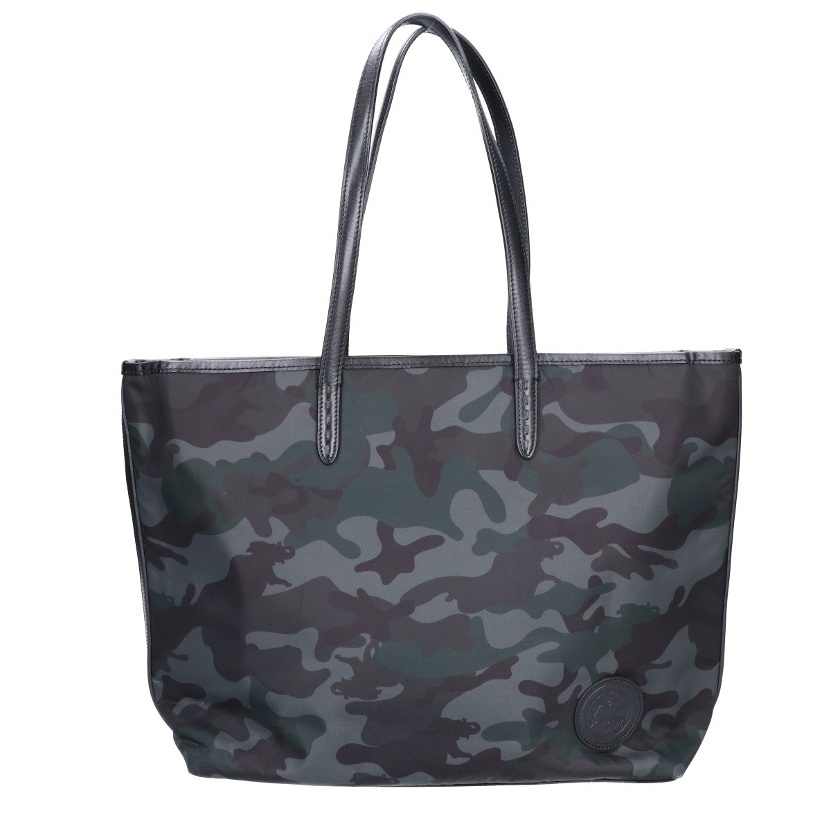 HUNTING WORLD Camo Nylon Leather Tote ONE SIZE Size ONE SIZE