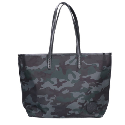 HUNTING WORLD Camo Nylon Leather Tote ONE SIZE Size ONE SIZE