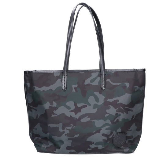 HUNTING WORLD Camo Nylon Leather Tote ONE SIZE Size ONE SIZE