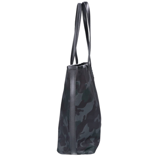 HUNTING WORLD Camo Nylon Leather Tote ONE SIZE Size ONE SIZE