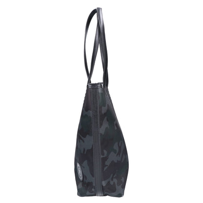 HUNTING WORLD Camo Nylon Leather Tote ONE SIZE Size ONE SIZE