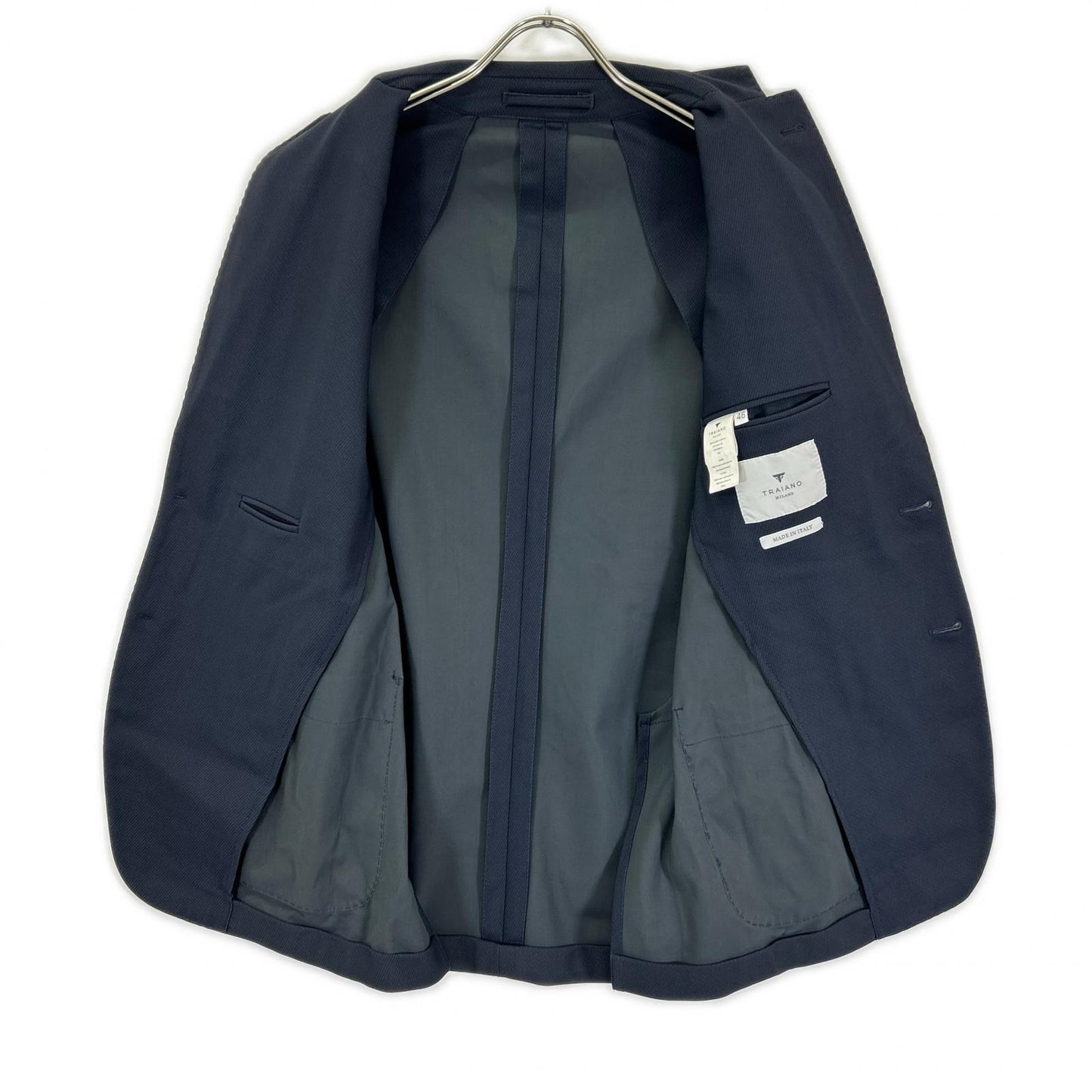 TRAIANO 2075733 Synthetic Easy Suit Navy Size 46/46