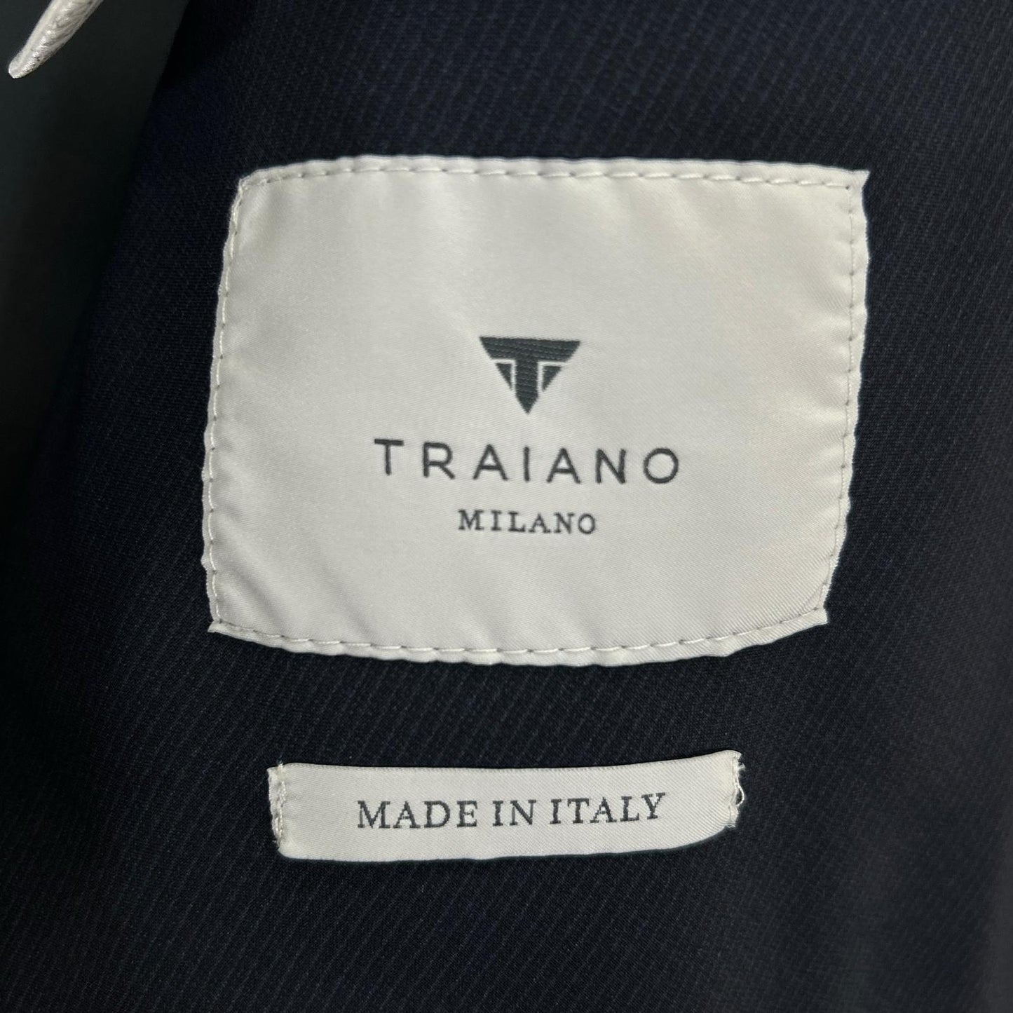 TRAIANO 2075733 Synthetic Easy Suit Navy Size 46/46