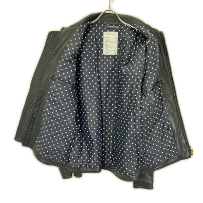W)TAPS 092NWDT-JKM01 Sheepskin Leather Jacket Green