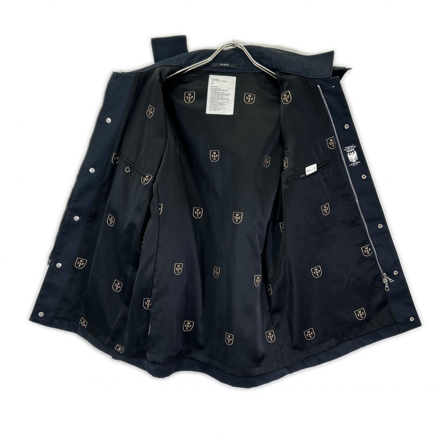 W)TAPS WHO DARES WINS M-65 Jacket Navy Size 3