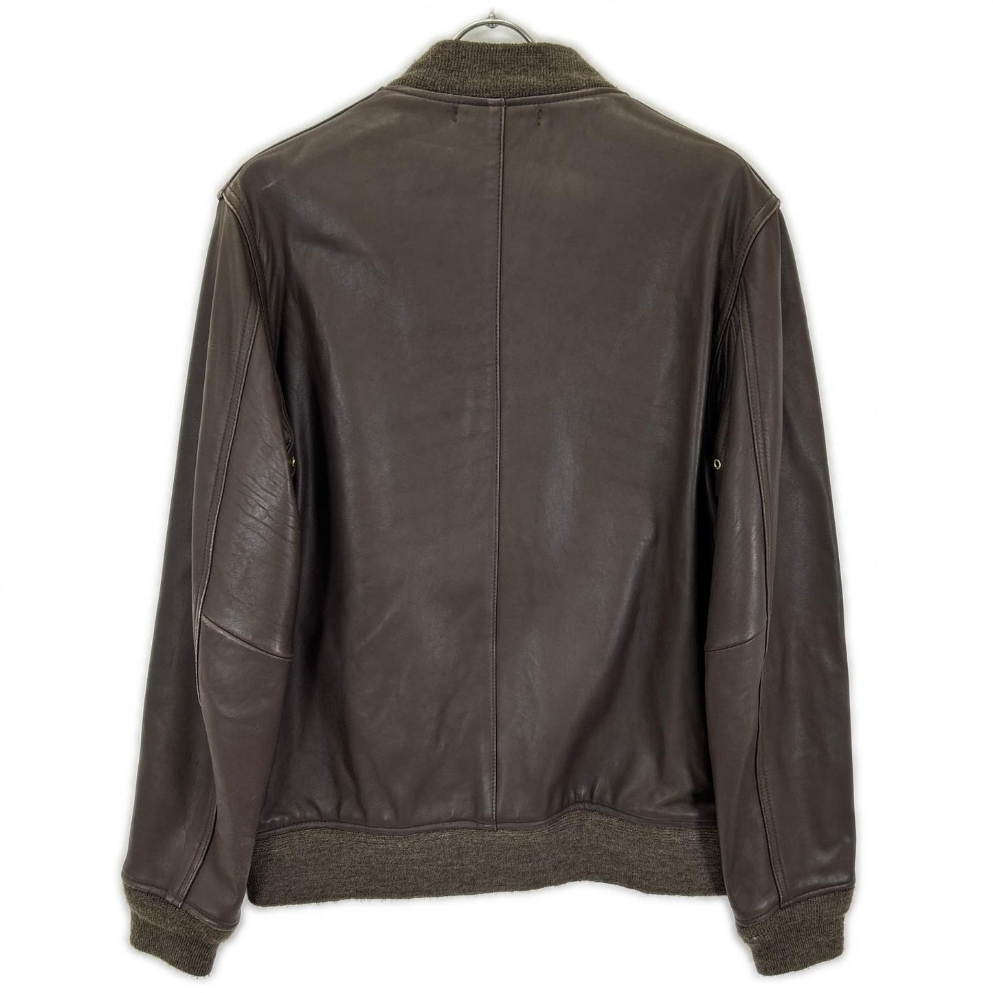 W)TAPS 092NWDT-JKM03 Lamb Leather A-2 Jacket Brown