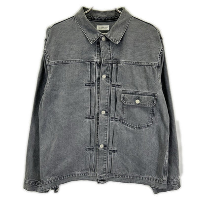 Ron Herman 25SS Faded Black Denim Jacket Size XL