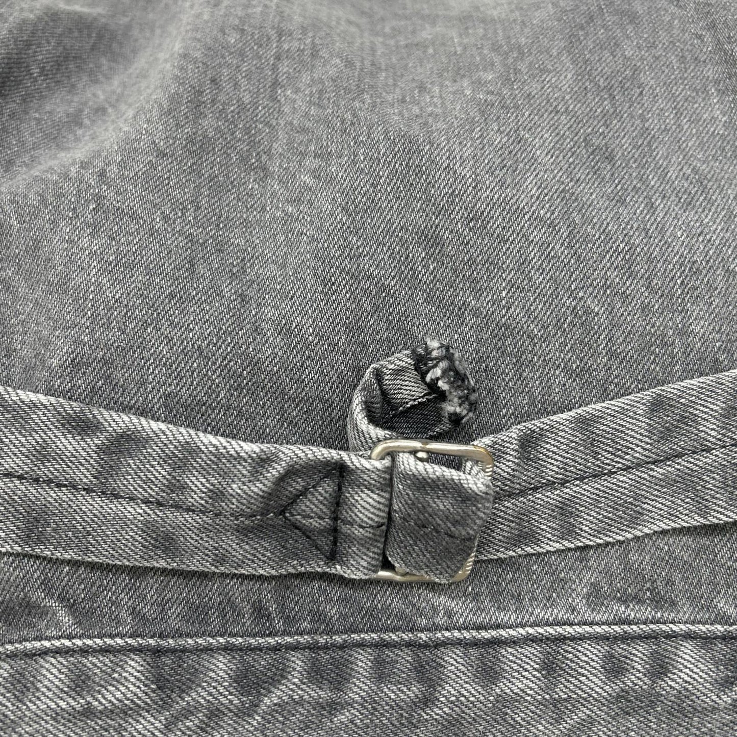 Ron Herman 25SS Faded Black Denim Jacket Size XL