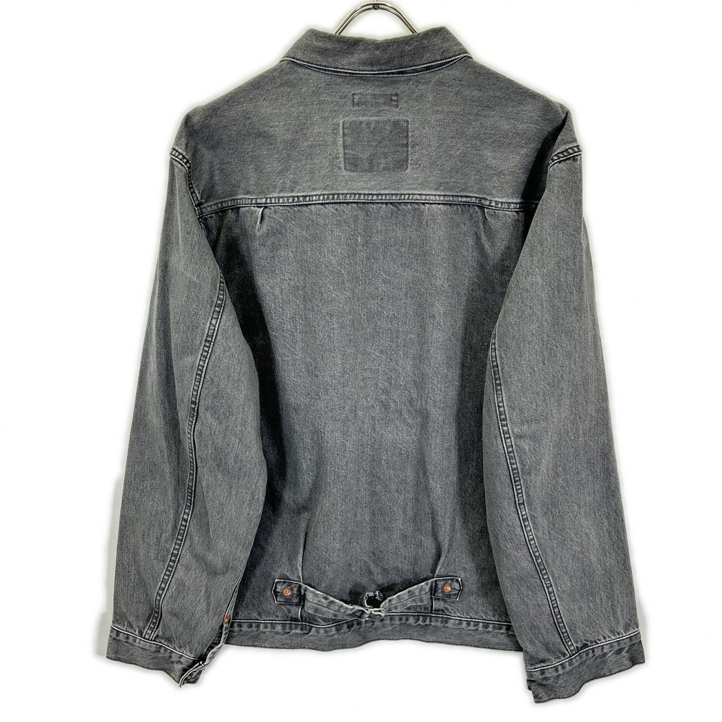 Ron Herman 25SS Faded Black Denim Jacket Size XL