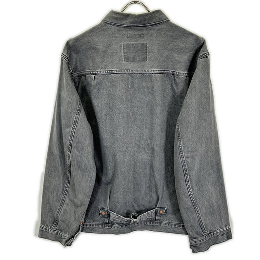 Ron Herman 25SS Faded Black Denim Jacket Size XL