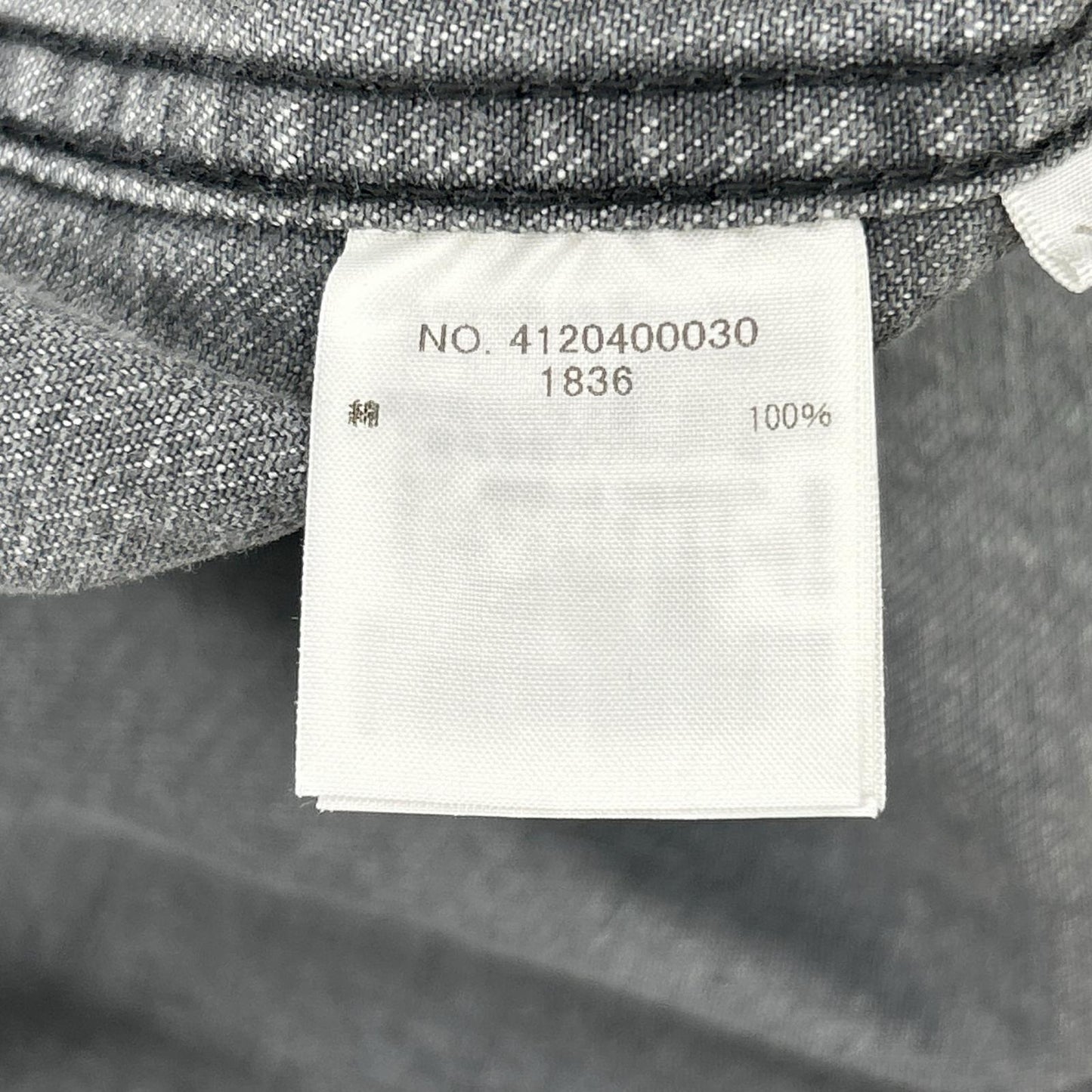 Ron Herman 25SS Faded Black Denim Jacket Size XL