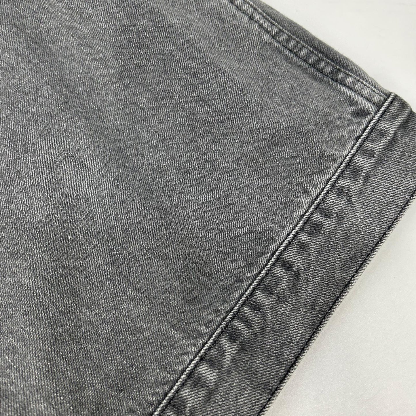 Ron Herman 25SS Faded Black Denim Jacket Size XL