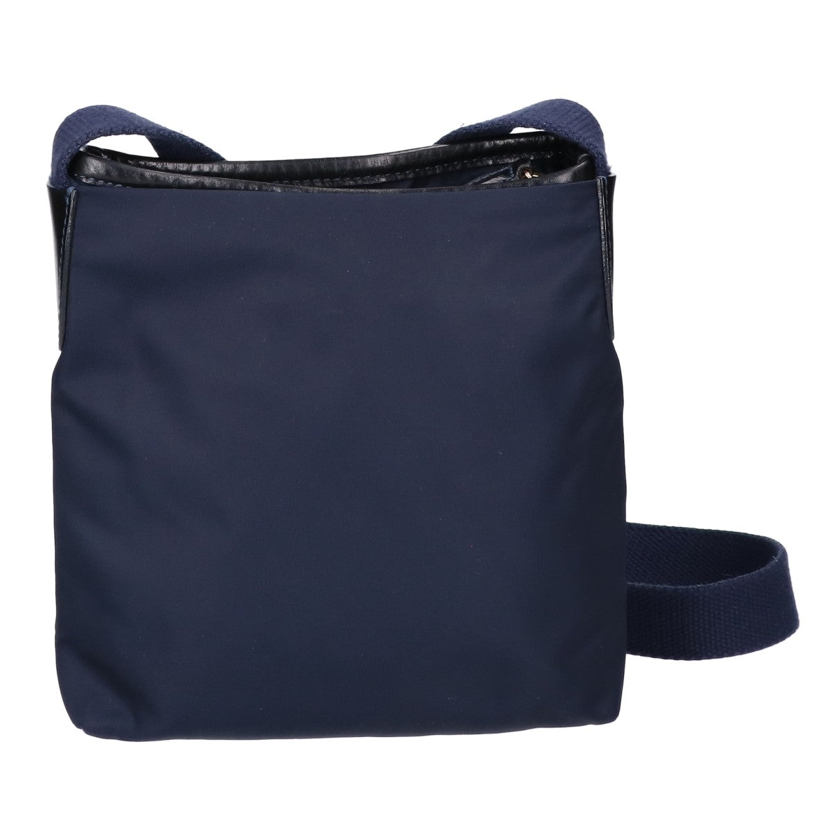 Felisi Nylon Leather Mini Sacoche Bag Blue Size ONE SIZE