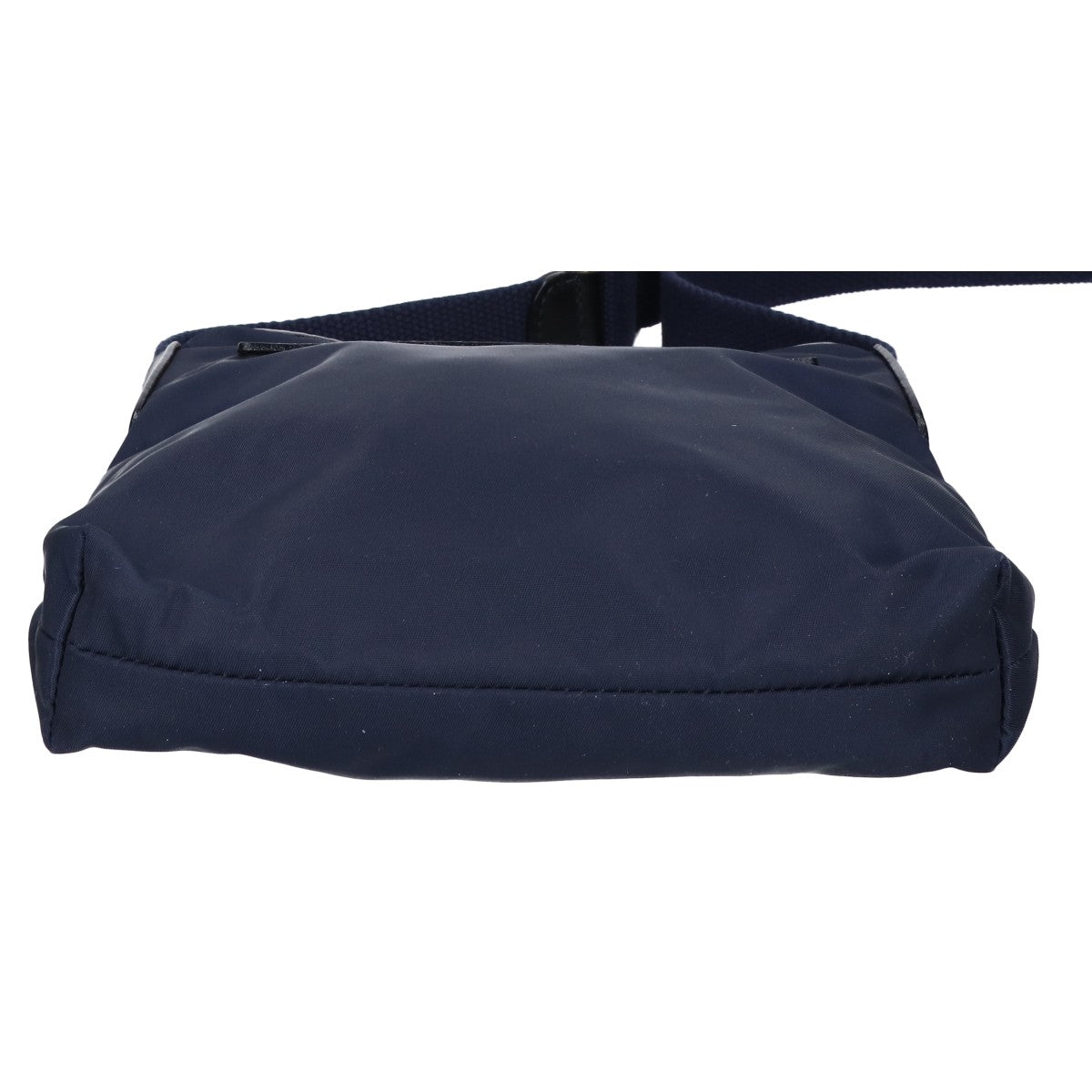 Felisi Nylon Leather Mini Sacoche Bag Blue Size ONE SIZE
