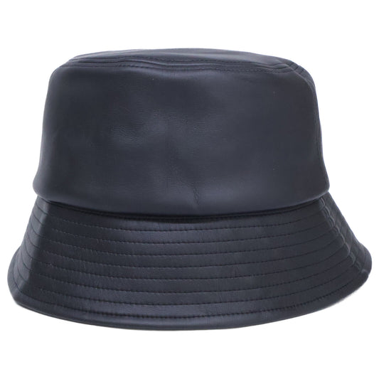 CA4LA x VICTIM Synthetic Leather Hat Black Size ONE SIZE