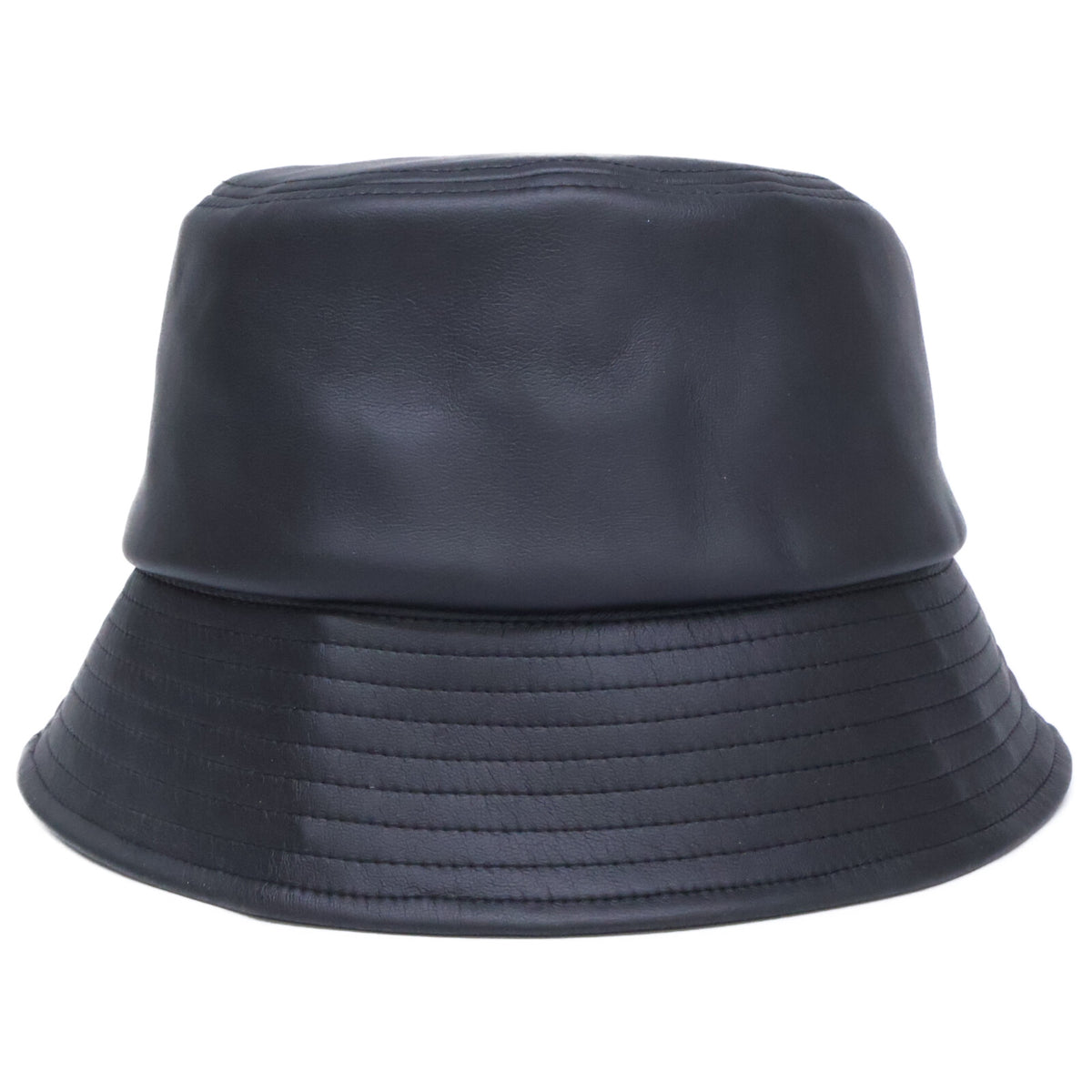 CA4LA x VICTIM Synthetic Leather Hat Black Size ONE SIZE