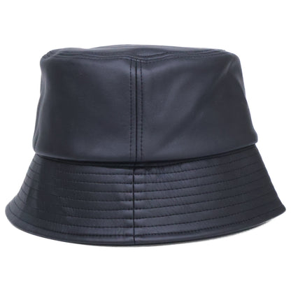 CA4LA x VICTIM Synthetic Leather Hat Black Size ONE SIZE