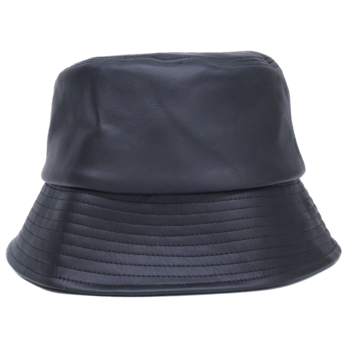 CA4LA x VICTIM Synthetic Leather Hat Black Size ONE SIZE
