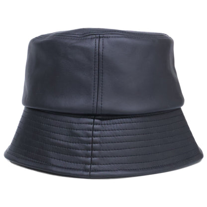CA4LA x VICTIM Synthetic Leather Hat Black Size ONE SIZE