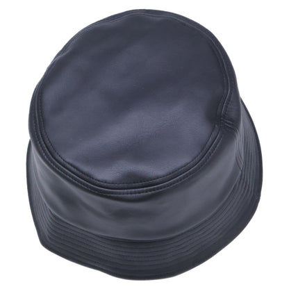 CA4LA x VICTIM Synthetic Leather Hat Black Size ONE SIZE