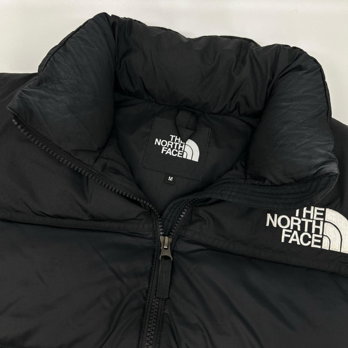 THE NORTH FACE '23 Nylon Short Nuptse Jacket Black Size M