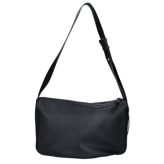 PAPILLONNER EAZ1042112A0002 Leather Shoulder Bag Black