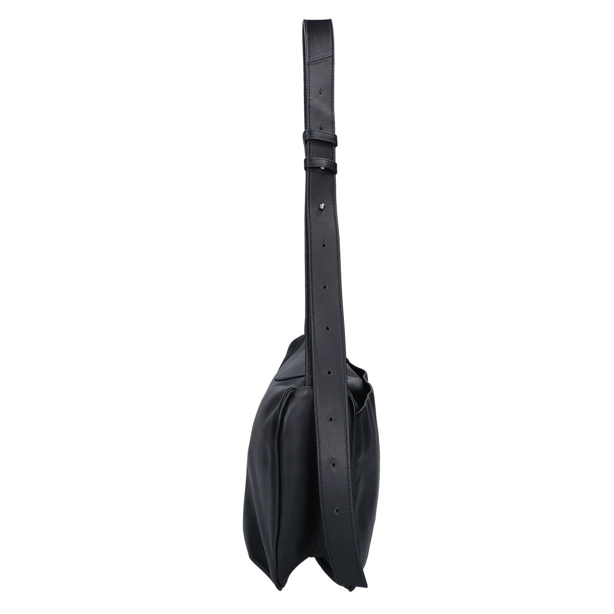 PAPILLONNER EAZ1042112A0002 Leather Shoulder Bag Black
