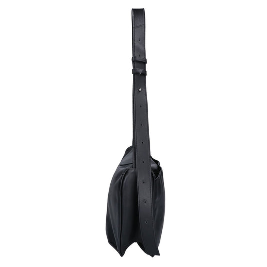 PAPILLONNER EAZ1042112A0002 Leather Shoulder Bag Black