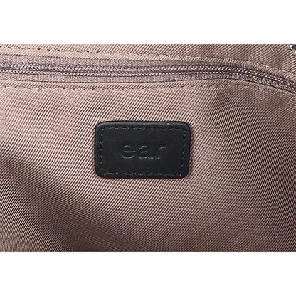 PAPILLONNER EAZ1042112A0002 Leather Shoulder Bag Black