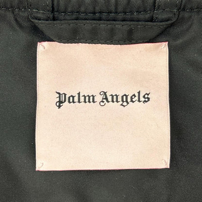 Palm Angels Rayon MA-1 Bomber Jacket Black Size S