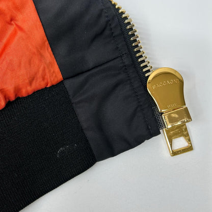 Palm Angels Rayon MA-1 Bomber Jacket Black Size S