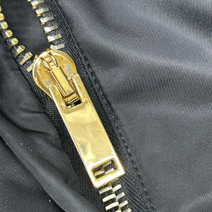 Palm Angels Rayon MA-1 Bomber Jacket Black Size S