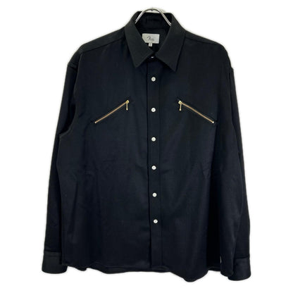 F IS FOR FENDER Telecaster® Zipper Wool Shirt Black Size 3