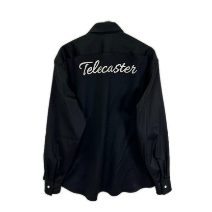 F IS FOR FENDER Telecaster® Zipper Wool Shirt Black Size 3