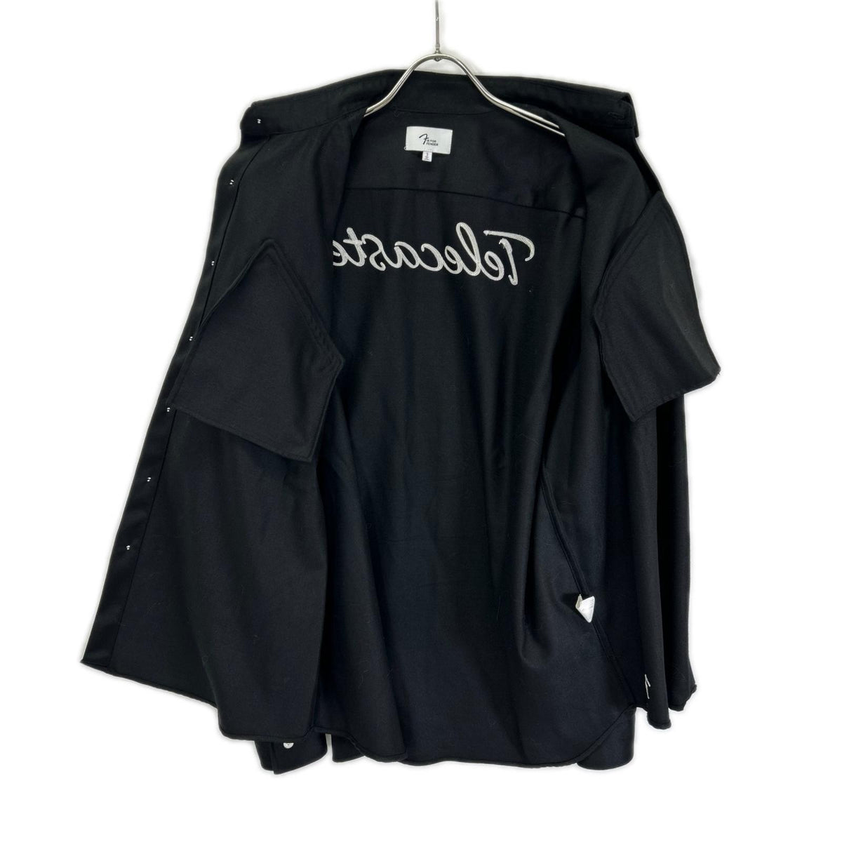 F IS FOR FENDER Telecaster® Zipper Wool Shirt Black Size 3