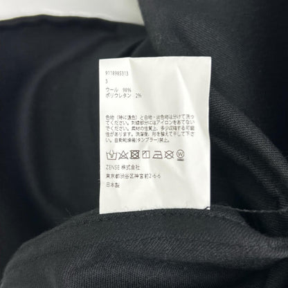 F IS FOR FENDER Telecaster® Zipper Wool Shirt Black Size 3