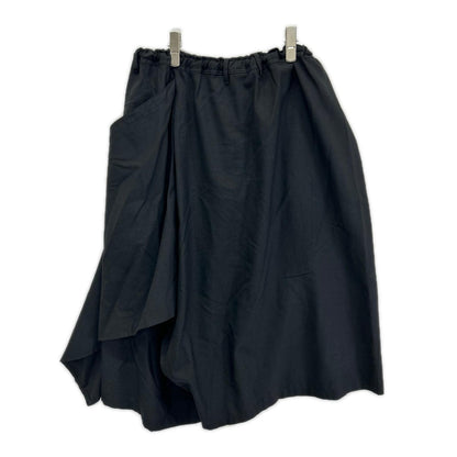 Ground Y Poly Wool Gabardine Wrap Pants Black Size 3