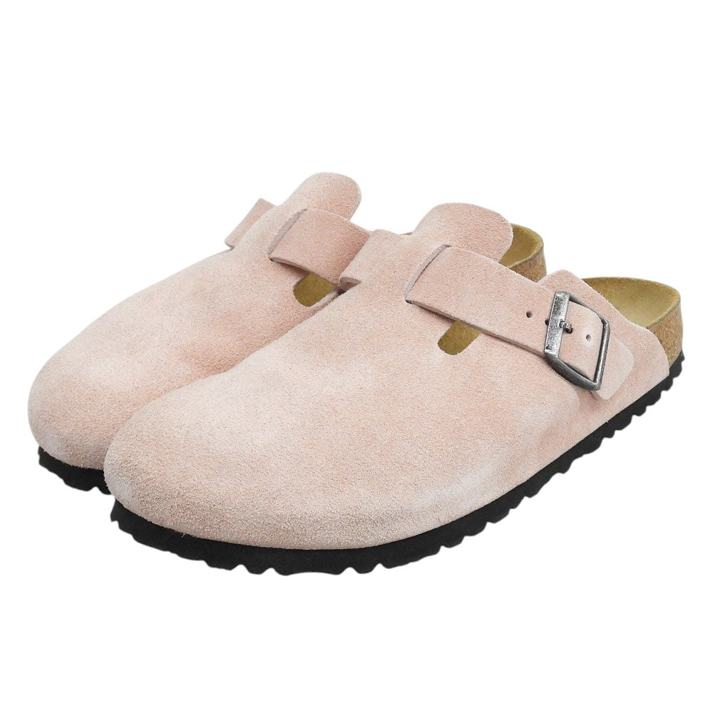 BIRKEN STOCK Boston LEVE Pink Clay Narrow Sandals Size EU 41