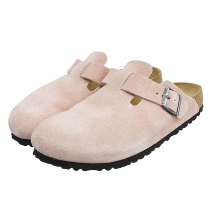 BIRKEN STOCK Boston LEVE Pink Clay Narrow Sandals Size EU 41