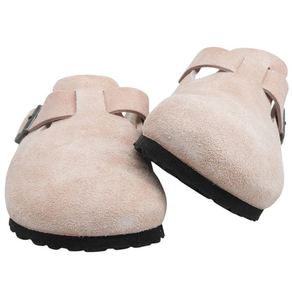 BIRKEN STOCK Boston LEVE Pink Clay Narrow Sandals Size EU 41