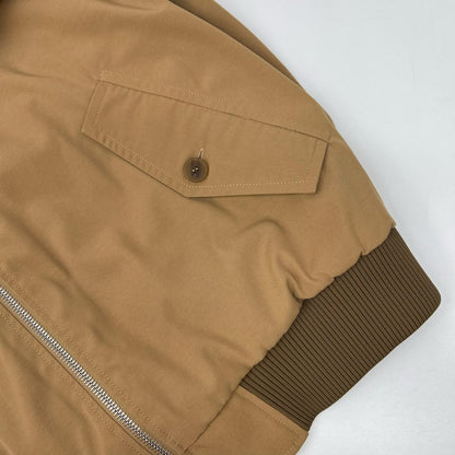 MAISON KITSUNE Bold Fox Polyester Jacket Beige Size S