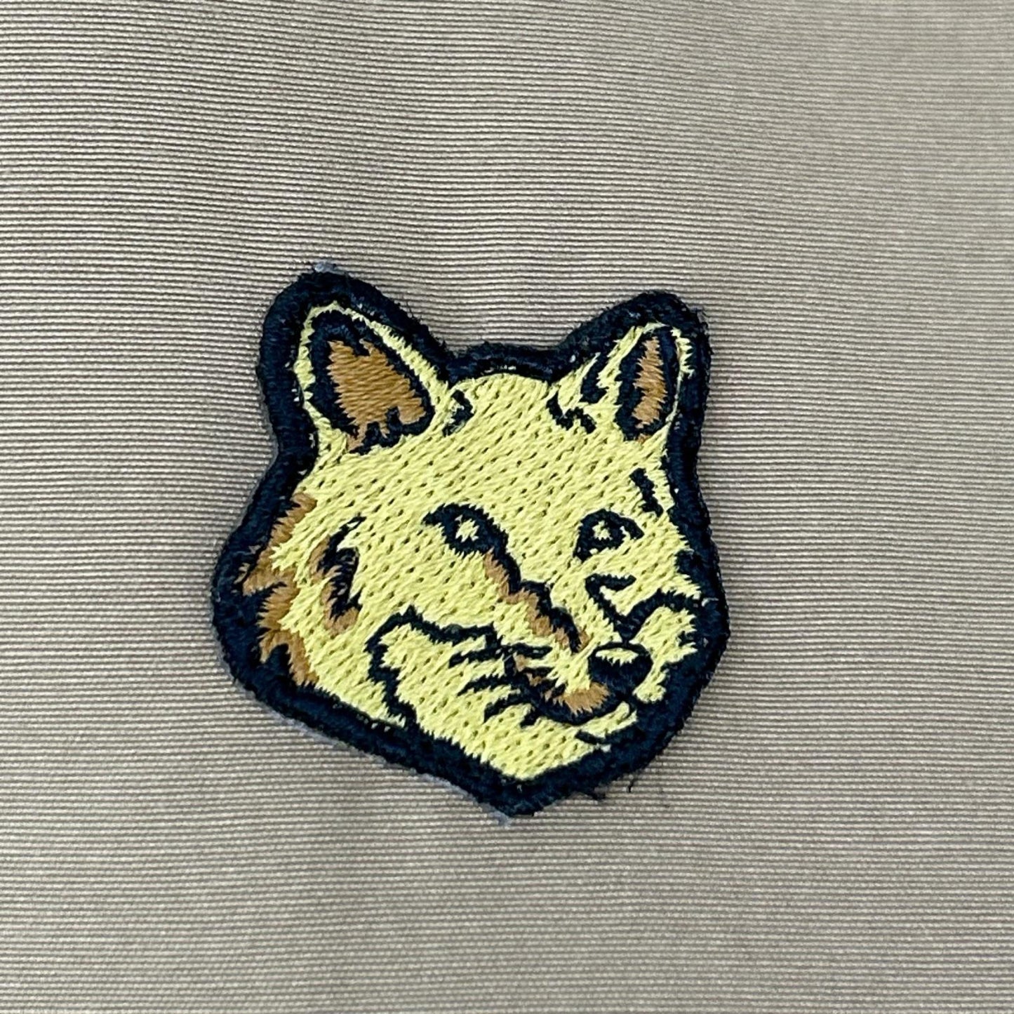 MAISON KITSUNE Bold Fox Polyester Jacket Beige Size S