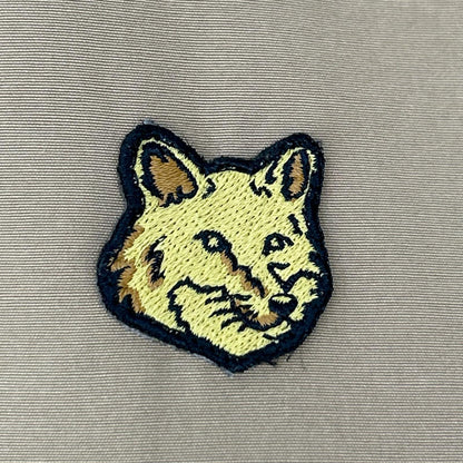MAISON KITSUNE Bold Fox Polyester Jacket Beige Size S
