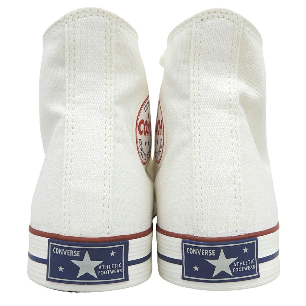 converse Addict COACH Canvas Hi Sneakers White Size 7.5(US)