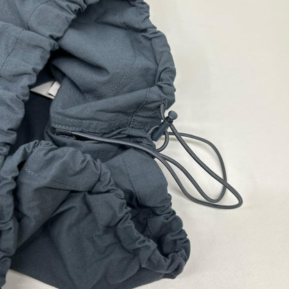Fresh Service Gray Crisp Cotton Anorak S/S Shirt Size M