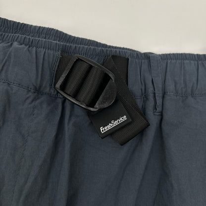 Fresh Service Gray Crisp Cotton Climbing Shorts Size L