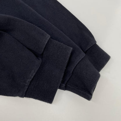 SEE SEE Cotton Super Big Flat Long Sleeve Tee Black Size XL