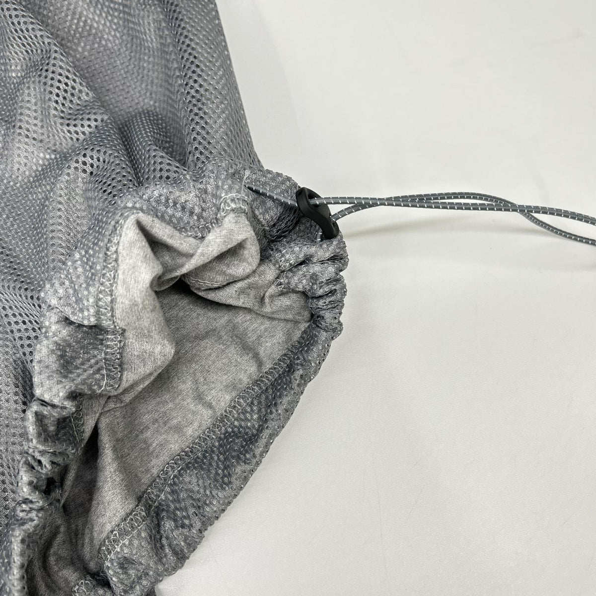 is-ness Balloon Double Layer Mesh SS Gray Poly Size M