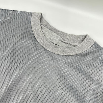 is-ness Balloon Double Layer Mesh SS Gray Poly Size M