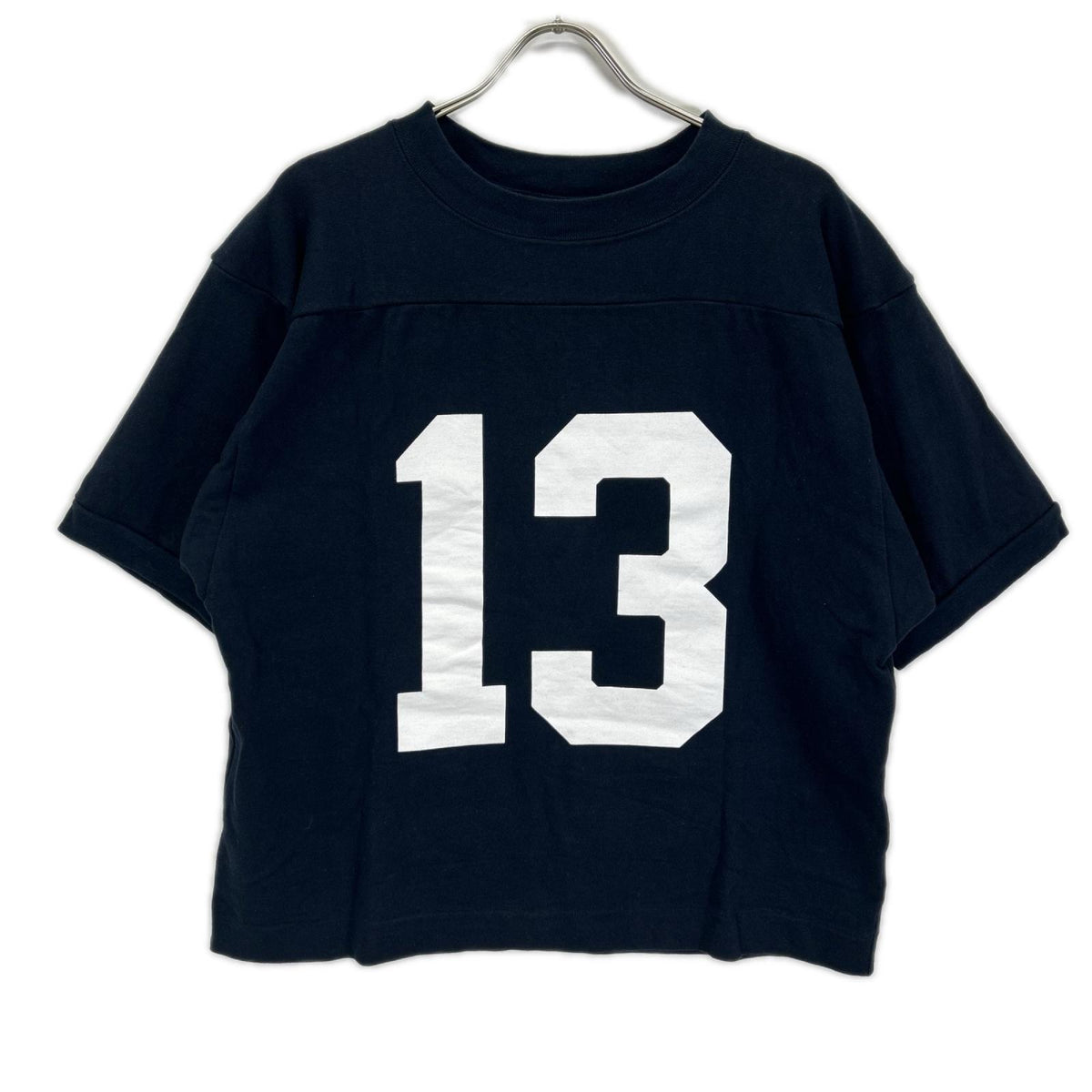 KOOKY ZOO 26SS JUVENILE FOOTBALL SHIRT Navy Cotton Size 46